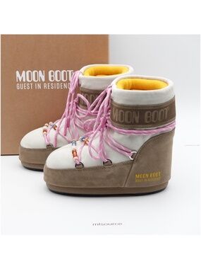 NEW Moon Boot X Guest in Residence Icon Low Boots